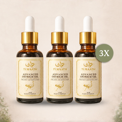 Pack of 3 Advanced Ostrich Oil